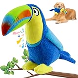 WOWBALA Large Squeaky Dog Toys: Colorful...
